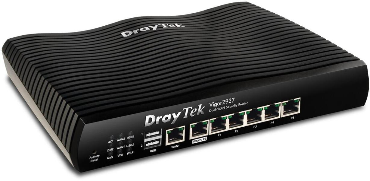 ARDEBO.de DrayTek Vigor 2927 VPN Router, DualWAN (v2927-DE-AT-CH)
