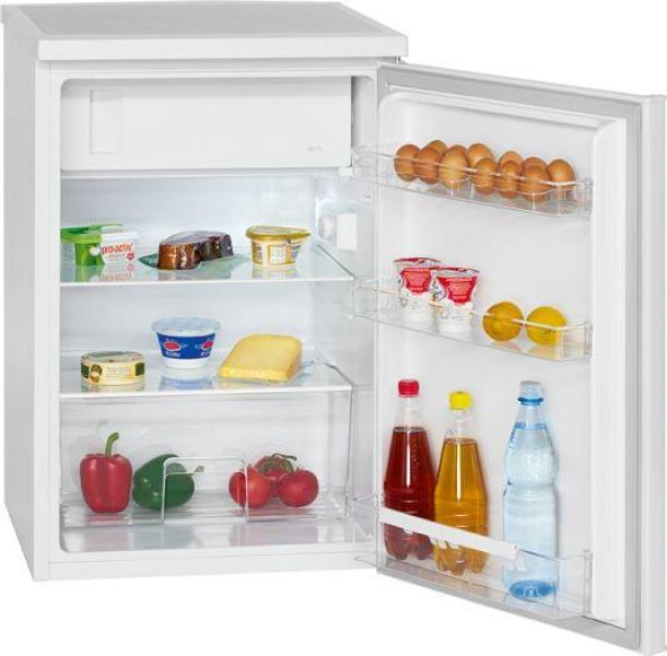Bomann KS 2184.1 Standkühlschrank, 56cm breit, 120 Liter, Abtauautomatik, weiß