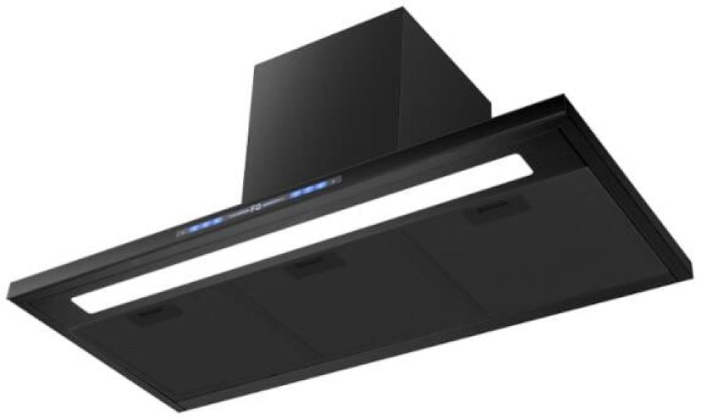 Wolkenstein WT3-90A++BR Wandhaube, 90 cm breit, 540,60 m³/h, LED Beleuchtung, 5 Leistungsstufen, schwarz