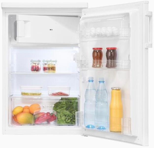 Exquisit KS16-4-HE-040C Standkühlschrank mit Gefrierfach, 55 cm breit, 109 L, weiß