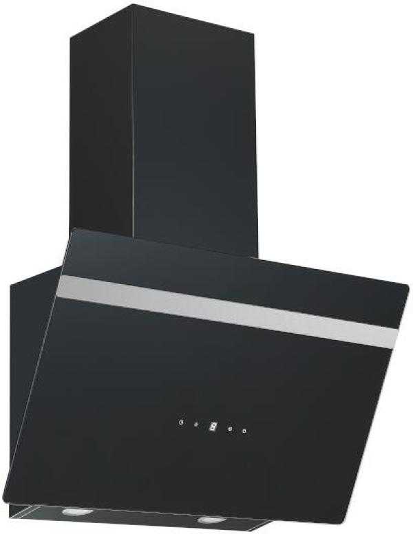 ARDEBO.de PKM S20-60ABTH Kopffreihaube, 60 cm breit, 562,60 m³/h, TocuControl, 3 Leistungsstufen, schwarz