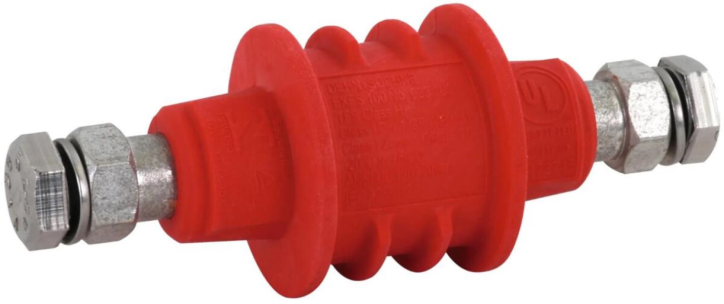 ARDEBO.de Dehn EXFS 100 Trennfunkenstrecke für Ex-Bereich mit Anschluss-Gewindeschrauben M10 (923100)