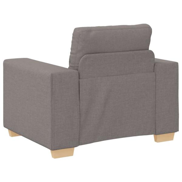 Sofasessel Taupe 60 cm Stoff