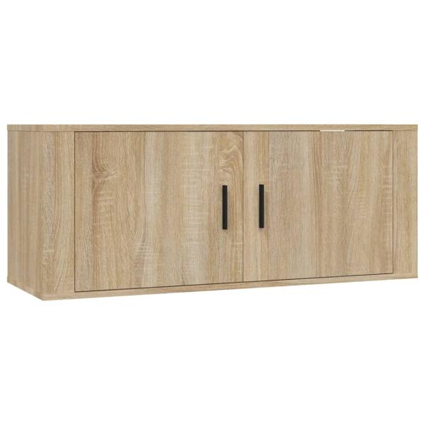 7-tlg. TV-Schrank-Set Sonoma-Eiche Holzwerkstoff