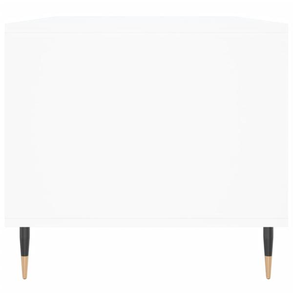 Couchtisch Weiß 90x49x45 cm Holzwerkstoff