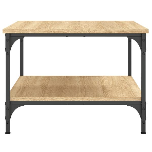 Couchtisch Sonoma-Eiche 55x55x40 cm Holzwerkstoff