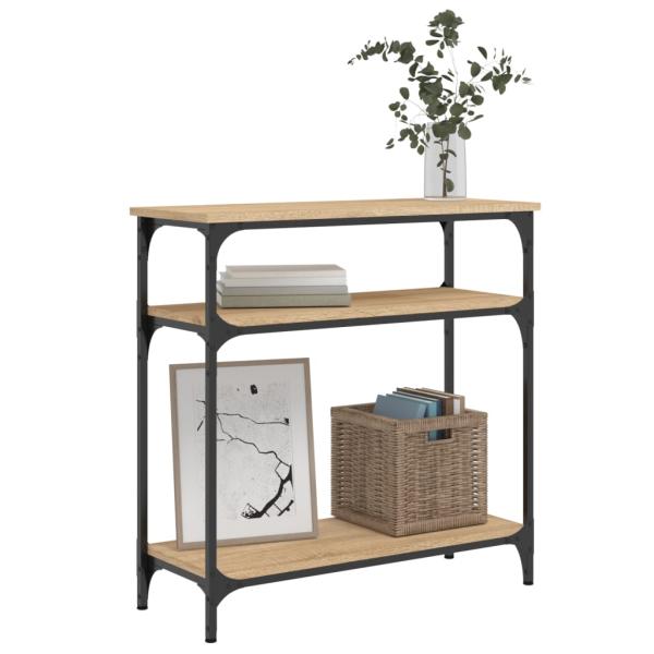 Konsolentisch Sonoma-Eiche 75x29x75 cm Holzwerkstoff