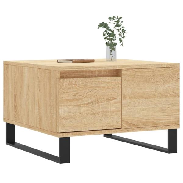 Couchtisch Sonoma-Eiche 55x55x36,5 cm Holzwerkstoff