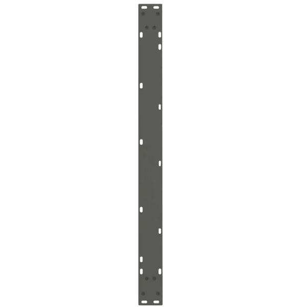 Esstisch Hellbraun 320x120x74 cm Massivholz Eiche Oval