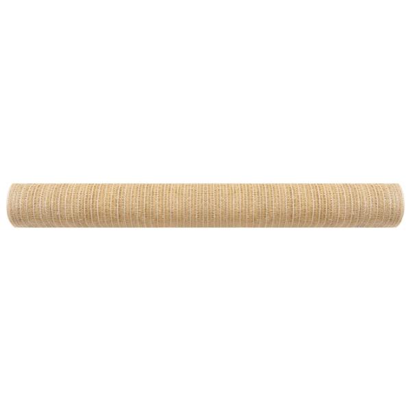 Zaunblende Beige 1,5x25 m HDPE 75 g/m²