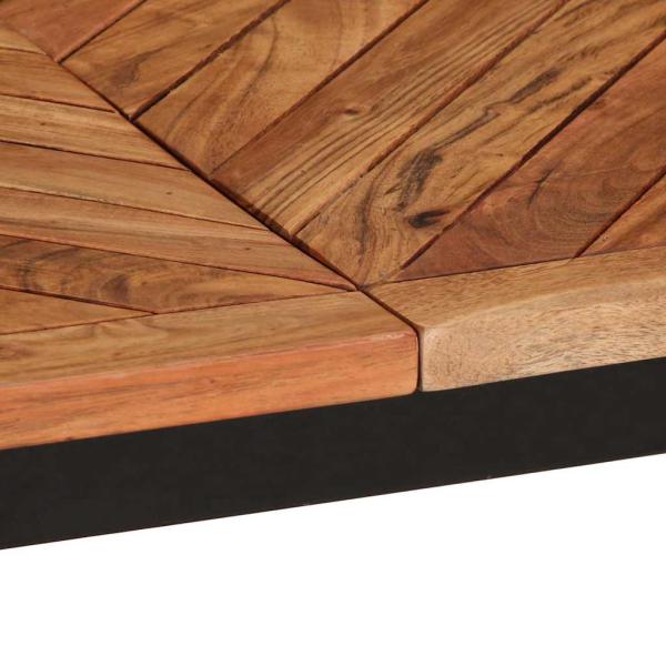 Esstisch 200x100x75 cm Massivholz Akazie