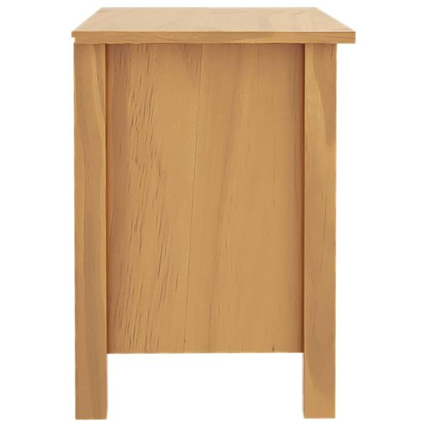 Nachttische Hill 2 Stk. 46x35x49,5 cm Massivholz Kiefer