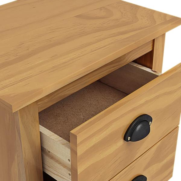 Nachttisch Hill 46x35x49,5 cm Massivholz Kiefer