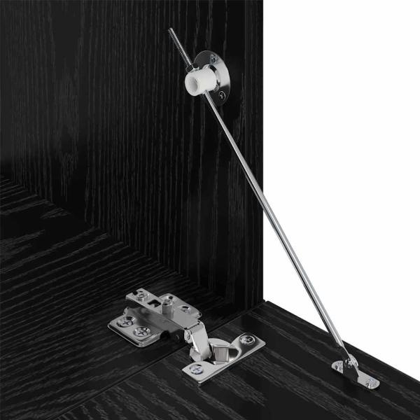 TV-Schrank-Set 9 pcs Schwarze Eiche 100 x 30 x 30,5 cm