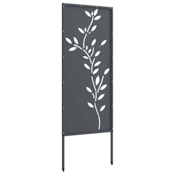 Garten dekoratives Panel Anthrazit 50 x 140 cm