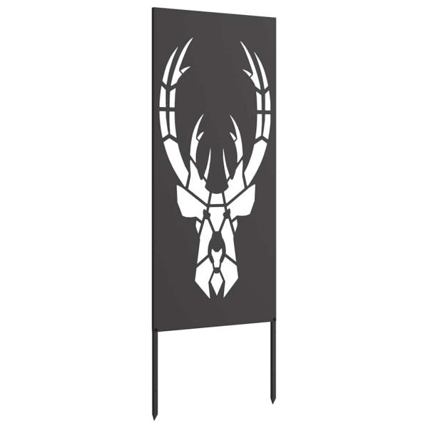 Garten dekoratives Panel Schwarz 50 x 140 cm