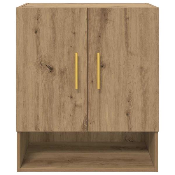 Wandschrank Eiche handwerklich 60 x 31 x 70 cm Holzwerkstoff