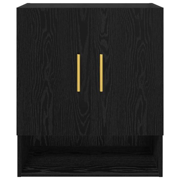 Wandschrank Schwarze Eiche 60 x 31 x 70 cm Holzwerkstoff