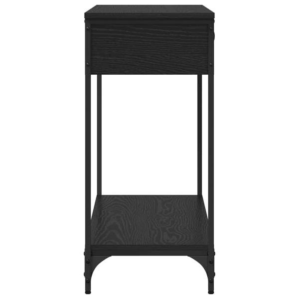 Konsolentisch Schwarze Eiche 100 x 34.5 x 75 cm Holzwerkstoff
