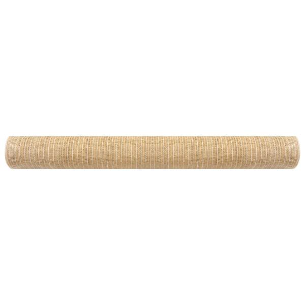 Zaunblende Beige 1x10 m HDPE 75 g/m²