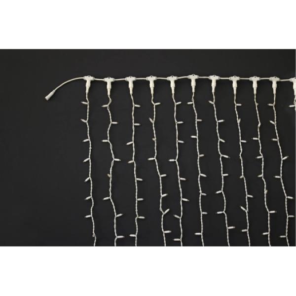MK Illumination Drape Lite®QF+, 300 LED 2m x1,5m, warm weiß, weißes