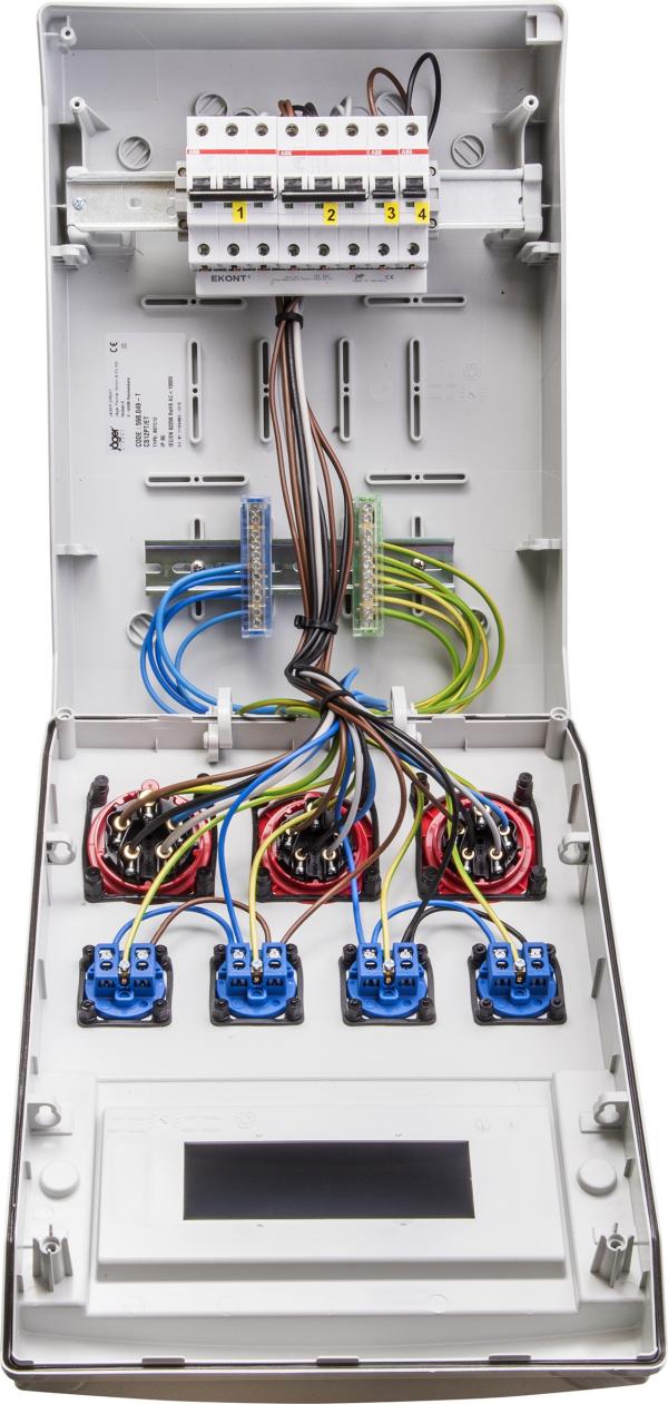 ARDEBO.de - Wandverteiler Wersau Eingang M 32