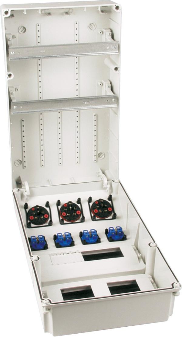 ARDEBO.de - Wandverteiler Wuppertal unverdrahtet, ohne Absicherung