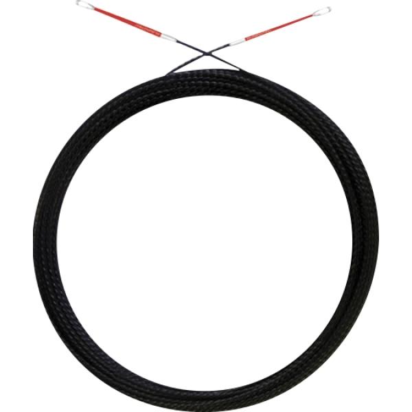 Runpotec Runpo 5, 30 m, Ø5,3, schwarz 3-fach gedrilltes Kunststoffb.