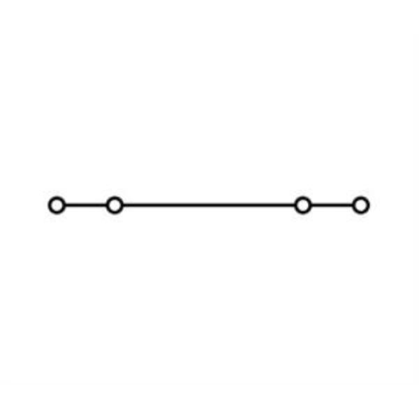 WAGO Kontakttechnik 4-Leiter-Durchgangsklemme für Anwendungen Ex e II geeignet 2.5 mm² grau (100 ST)