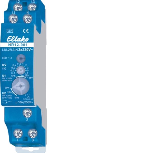 Eltako REG-Netzüberwachungsrelais, 1W potentialfrei