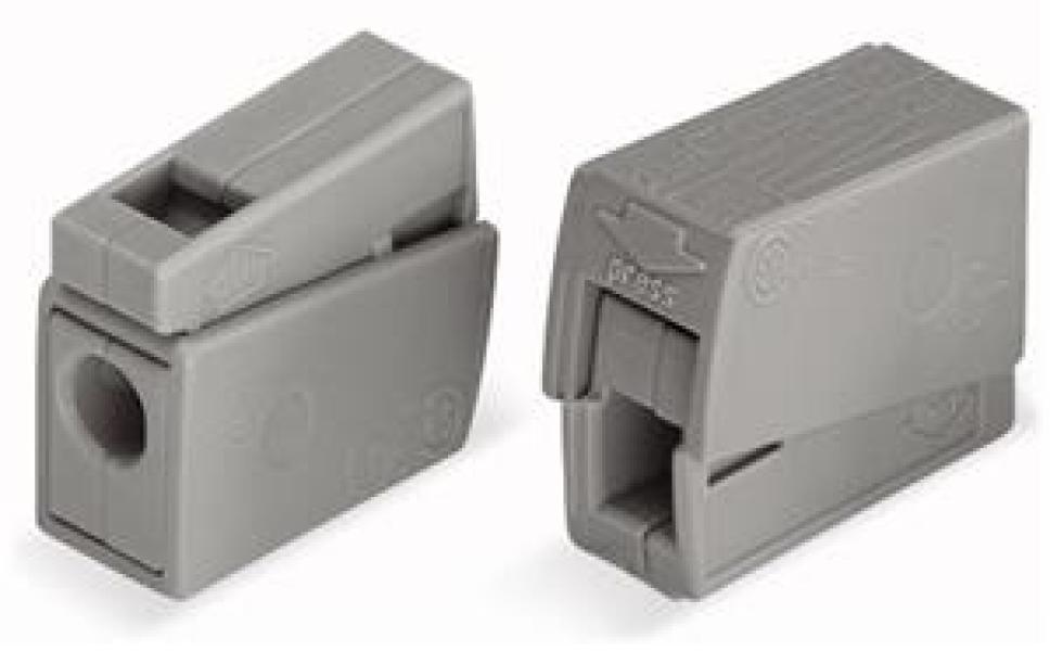 WAGO Kontakttechnik WAGO-Leuchtenkl. bis 2,5qmm,gr 105°C (100 ST)