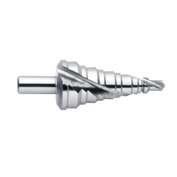 Heller HSS-Stufenbohrer M 12 bis M 32 (Ø 6-37 mm), 11 Stufen