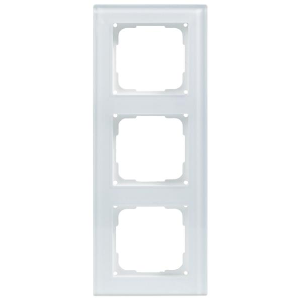 ARDEBO.de - OPUS-FUSION G-Rahmen 3-f., pw Glas, polarweiß/polarweiß