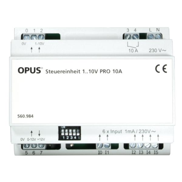 ARDEBO.de - OPUS-Tast-Steuereinheit PRO 1-10V, Reg. 10A