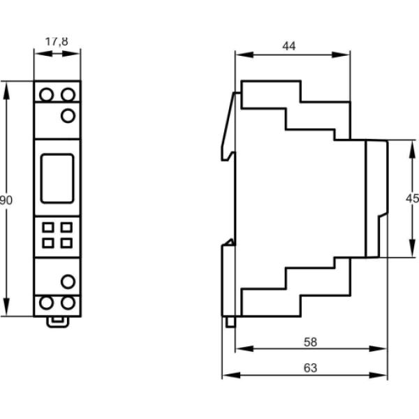 ARDEBO.de - el. Wo-Zeitschaltuhr 1TE 1K A  172113pro Paladin ASTRO,