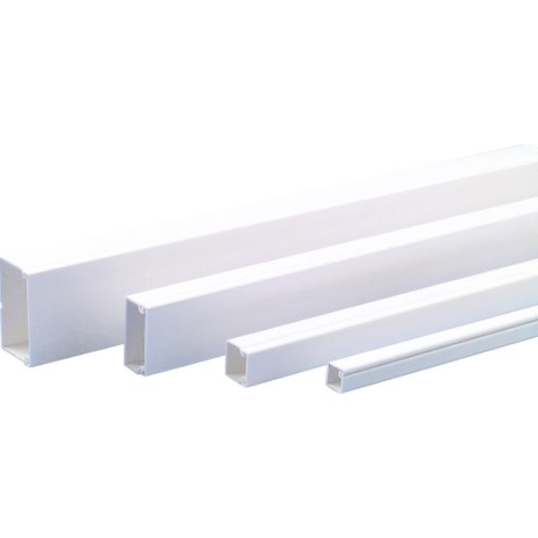 ARDEBO.de - Minikanal 25x40mm Unterteil mit Bodenlochung,