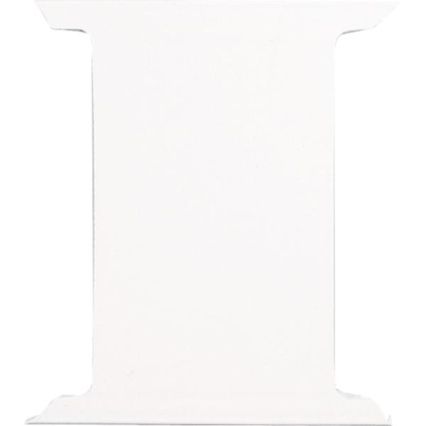 JÄGER DIREKT DE Deckel-Zwischenstück, reinweiß kurz, beidseitig profiliert (10 ST)