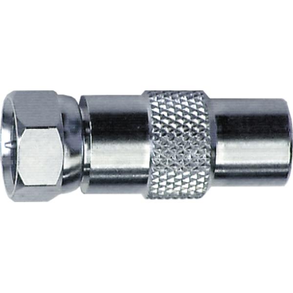 ARDEBO.de - Adapter,F-Stecker/Koax-Stecker Durchm: 9,5mm