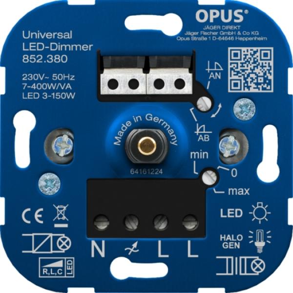 ARDEBO.de - LED-Dimmer-professional- LED 3-150W,7-400W/VA, 230V/50H