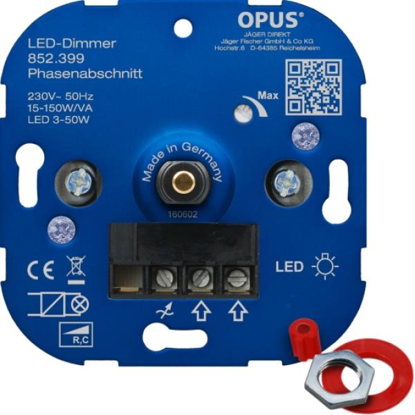 ARDEBO.de - Dreh-ESL u. LED-Dimmer 110VA 