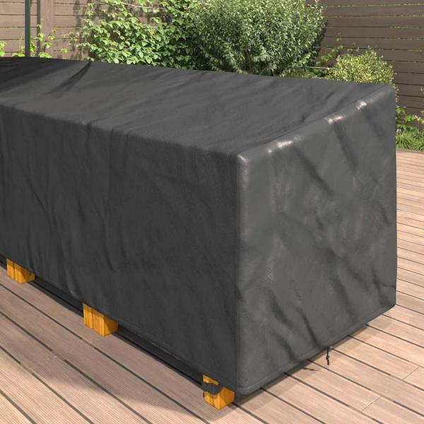 Schutzhülle für Gartenmöbel 286 x 222 x 80 cm 210D Stoff