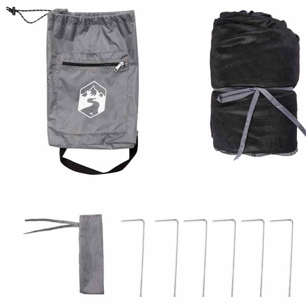 Mesh Innenzelt Grau 303 x 303 cm