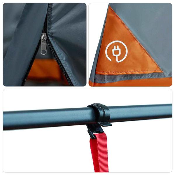 Mesh Innenzelt Grau 291 x 291 cm