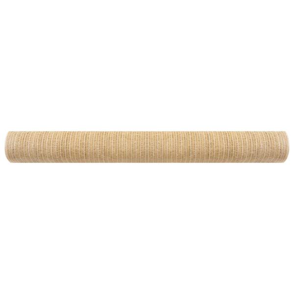 Zaunblende Beige 2x10 m HDPE 75 g/m²