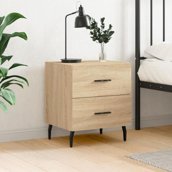 ARDEBO.de - Nachttisch Sonoma-Eiche 40x35x47,5 cm Holzwerkstoff