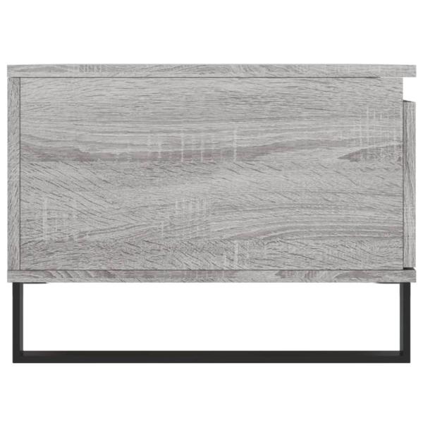 Couchtisch Grau Sonoma 90x50x36,5 cm Holzwerkstoff
