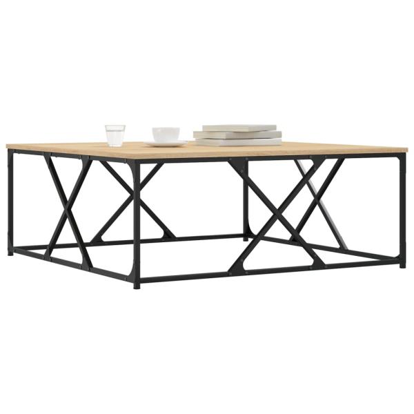 Couchtisch Sonoma-Eiche 100x100x40 cm Holzwerkstoff