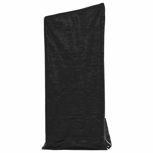 Brennholzregal mit Regenschutz 200x80x200 cm Verzinkter Stahl