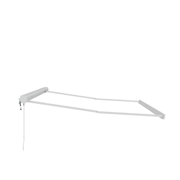 Markise Weiß 4 × 3 m Metall