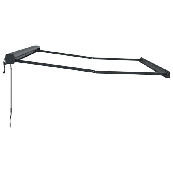 Markise Anthrazit 3 x 2,5 m Metall
